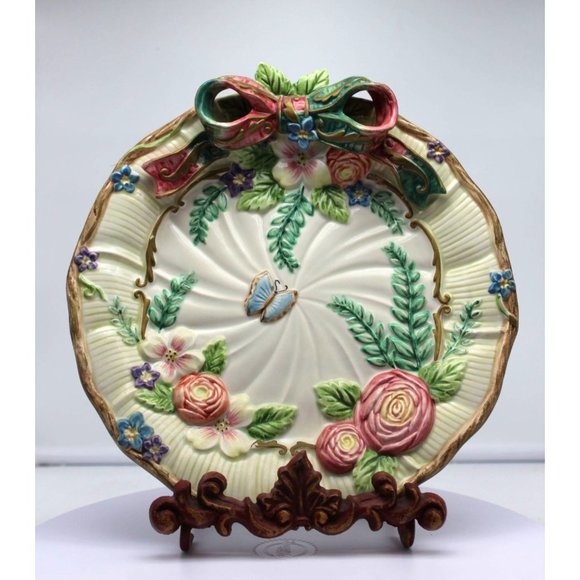 Fitz & Floyd - Classics Woodland Spring Canape Plate 10" - Picture 1 of 3